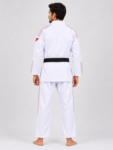 Uniforme de karaté haut de gamme conçu pour la force, la flexibilité, la respirabilité, le confort et une utilisation durable pour les arts martiaux et la pratique quotidienne. - Product Image 3
