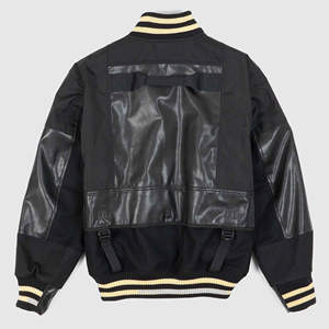 Vestes de baseball de qualité supérieure 100% polyester respirant avec broderie Letterman pour hommes et femmes, streetwear personnalisé, dernières tendances - Product Image 3