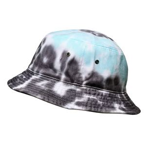 Sombrero de Pescador Unisex Tie Dye, de Poliéster y Lona, con Ala Ancha, Estilo Casual para Playa, Primavera y Verano, para Adultos - Product Image 3