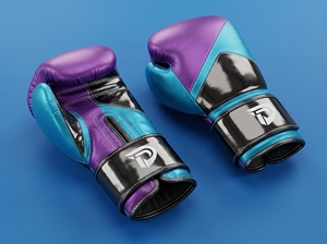 Gants de boxe en cuir véritable Dumela International Vert Rouge Blanc 6oz-16oz Équipement d'entraînement - Product Image 1
