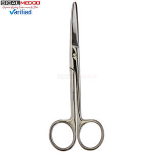 Tijeras de Disección Mayo Premium Curvas de 5 1/2 Pulgadas, Acero Inoxidable, Instrumento Quirúrgico y Médico Manual, Certificado CE - Product Image 3