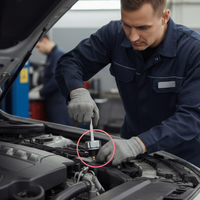 Nuevo Sensor de Presión de Aceite de Motor y Interruptor Automático DREIK & G KS-53 OEM con Terminal de Cuchilla Macho y Garantía de 12 Meses