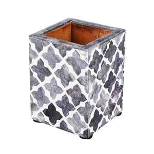 Hot Sale Bone Inlay Design Pencil Stand <b>Pen</b> Holder Bone Inlay Office and Home School by barkah star - Product Image 5