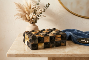 Handcrafted Buffalo Horn Jewelry <b>Box</b> – Polished Eco-Friendly Horn Bracelet <b>Storage</b> Gift <b>Box</b> for Home Decor - Product Image 4