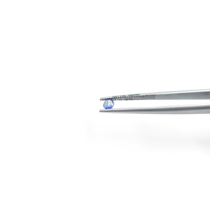 พลอยไพลินบลูแซฟไฟร์ธรรมชาติทรงกลมขนาด 3 มม. จากกรุงเทพฯ, พลอยไพลินบลูแซฟไฟร์ธรรมชาติเจียระไนแบบเหลี่ยมสำหรับทำเครื่องประดับ พร้อมใช้งาน - Product Image 2