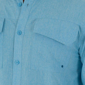 Camisas de Pesca de Manga Corta con Botones y Logotipo Personalizado, Secado Rápido, Transpirables, Ligeras, Casuales para Caza - Product Image 4