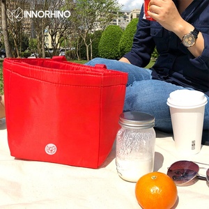 INNorhino ถุงโฟมเก็บความร้อน, ถุงเก็บความร้อนทำจากอลูมิเนียมฟอยล์มีเชือกผูกปิด - Product Image 3