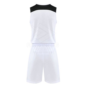 OEM Customized Factory Made Breathable Eco-Friendly Lightweight Basketball Uniforms 100% Polyester Fabric High Quality - Product Image 2