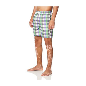 Short de course et de natation en polyester pour la plage avec logo personnalisé brodé et étiquette imprimée - Product Image 4