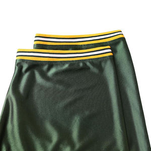 Camiseta de Fútbol Verde con Cuello en V para Hombre, Manga Corta, Malla Transpirable, Poliéster, Ropa Deportiva de Equipo, Corte Regular, Todas las Temporadas - Product Image 4