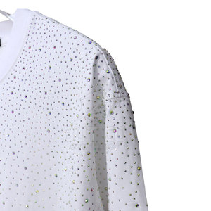 Cotton Made Best Selling <b>Rhinestone</b> T-Shirt Hot Sale <b>Rhinestone</b> T-Shirt Streetwear <b>Rhinestone</b> T-Shirt - Product Image 6