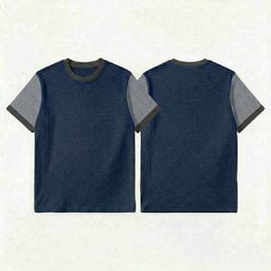 Camiseta Lisa para Hombre, Manga Corta, Algodón Orgánico Suave, Color Verde Sólido, Camiseta Básica de Moda, Camisetas para Hombre - Product Image 4