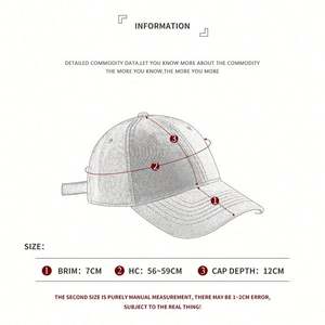 Gorras de Marca Personalizadas al por Mayor para Hombre, con Logotipo Bordado y Estampado, Estilo Vintage, Talla Única - Product Image 6