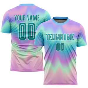 เสื้อฟุตบอลคุณภาพพรีเมียมแบบไทย  รับสกรีนโลโก้  ชุดฟุตบอลแบบซับลิเมชั่น  ชุดกีฬาทีมชายแบบสั่งทำพิเศษ - Product Image 2