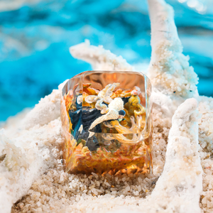 Keycaps Artisanat Forêt Mystique, Keycaps Artisanat Personnalisé, Keycaps Anime Mignons, Keycaps Verts, Ensemble de Keycaps, Keycaps en Bois - Product Image 3