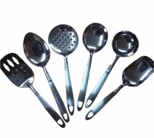 Cuillère et spatule de cuisine en acier inoxydable très demandées, compatibles lave-vaisselle, pour la cuisson et le service, à bas prix - Product Image 5