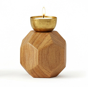 Top Arrival Wooden <b>Tea</b> <b>Candle</b> Holder Perfect for Wedding Rustic Decor Piece and Party Decoration Customize Size Shape - Product Image 6