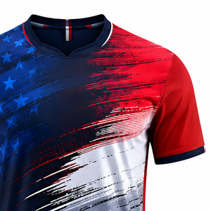 Ensemble maillot et short de football professionnel personnalisé pour équipe – Tenue de sport légère et anti-humidité - Product Image 5