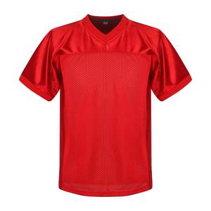 Maillots de football personnalisés en gros – Fournisseur de maillots d'entraînement légers en polyester à manches courtes et anti-humidité - Product Image 3