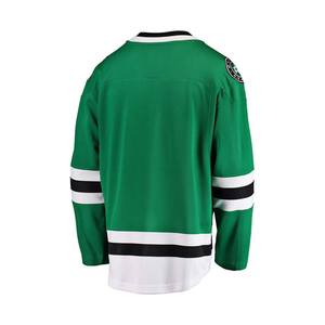 Maillot de hockey sur glace 100% polyester respirant imprimé antibactérien séchage rapide grande taille personnalisable nom et logo de l'équipe anti-UV col en V - Product Image 5