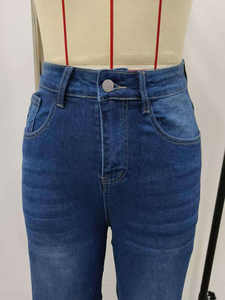 Vaqueros de mujer súper holgados con pliegues, corte cónico, transpirables, de tiro medio, lavado vintage, negros, estilo casual, pantalones de mezclilla para mujer - Product Image 5