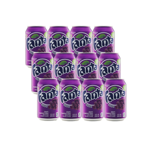Fanta Grape 12x355ml Cans Lightweight Aluminum <b>Packaging</b> 4.5-4.7kg Case Weight For Efficient Shipping And <b>Logistics</b> Wholesale - Product Image 1