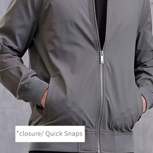 Custom <b>men</b> bomber <b>jacket</b> quilted puffer varsity windproof streetwear fishing <b>winter</b> breathable lightweight <b>men</b> fashion satin OEM - Product Image 2