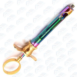 Jeringa de Aspiración Dental, Instrumentos Quirúrgicos Dentales al por Mayor, 1.8ML, Instrumentos Dentales Multifuncionales y Chapados en Oro - Product Image 5