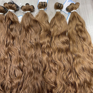 Fournisseur de Cheveux Naturels Ondulés – Tissages de Cheveux Bruts Double Drawn – Bundles de Cheveux Naturels – Plusieurs Couleurs – Couleur Piano - Product Image 5