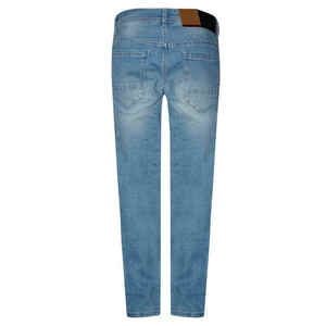 Jeans baggy pour homme de haute qualité, motif uni, style vintage, pantalon avec cordon de serrage, pantalon en denim pour homme - Product Image 5