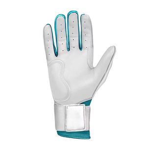 Gants de frappe classiques personnalisés pour adultes, paire, baseball, softball, spandex, gris, noir, fermeture auto-agrippante, ambidextres - Product Image 3