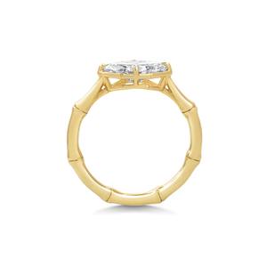 Bague tendance pour femme avec diamant de laboratoire taille marquise 2 carats, en or jaune 14 carats (4g), idéale pour mariage, fiançailles, cadeau ou soirée - Product Image 2