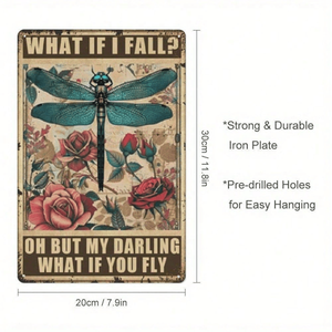 CIFbuy Targa in Alluminio Vintage Rustica 8x12 Pollici, Decorazione Murale in Legno per Casa e Ufficio con TikTok per Servizio Ritiro Temu - Product Image 5