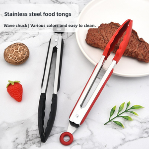 Pinzas de silicona de alta calidad para freír al aire, cocinar, hornear, asar, servir y un rendimiento seguro en la cocina. - Product Image 2