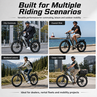 Vélo électrique à pneus larges 2000W à double moteur, 48V 25Ah, longue autonomie, suspension intégrale, tout-terrain, VTT, OEM ODM