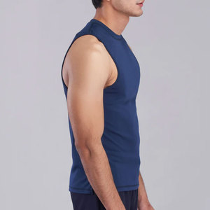 เสื้อกล้ามทรงปกติ ผ้าเนื้อนุ่ม น้ำหนักเบา 180 กรัม พิมพ์โลโก้ได้ตามต้องการ สินค้ามาใหม่ แฟชั่นสปอร์ต ยืดหยุ่นได้ - Product Image 6