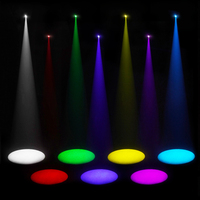 SHEHDS 160W Moving Head Gobo Spot Light 15CH DMX512 Zoom 8 Facet Prism Moving Head Spot Light pour scène et concert