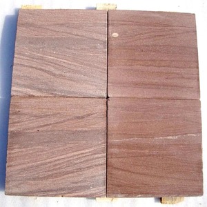 J. Dalles et carreaux en pierre naturelle de grès rouge durable pour l'architecture de style patrimonial - Product Image 4