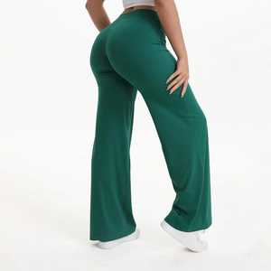 Leggings de yoga pour femmes, taille haute, sans couture, en Spandex/Nylon, respirants, séchage rapide, extensibles dans quatre directions, athlétiques, personnalisables OEM ODM - Product Image 4