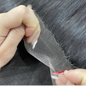 Beaucoup de choix naturel noir dentelle fermeture vietnamien vraie extension de cheveux dentelle transparente pas de perte expédition maintenant - Product Image 3