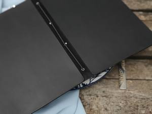 Porte-menu en cuir véritable classique, résistant à l'eau, léger, pour hôtels de luxe, LMC-0217 - Product Image 5