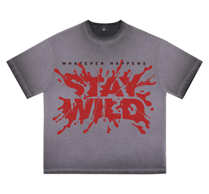 Men's Short Sleeve T-Shirt with Front <b>Logo</b> O-Neck Casual Oversized Fit 100% Cotton Screen Printed - Product Image 1