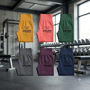Leggings Deportivos de Cintura Alta para Mujer, Compresivos, Elásticos, de Secado Rápido, Ecológicos y Sin Costuras para Entrenamiento Atlético - Product Image 4