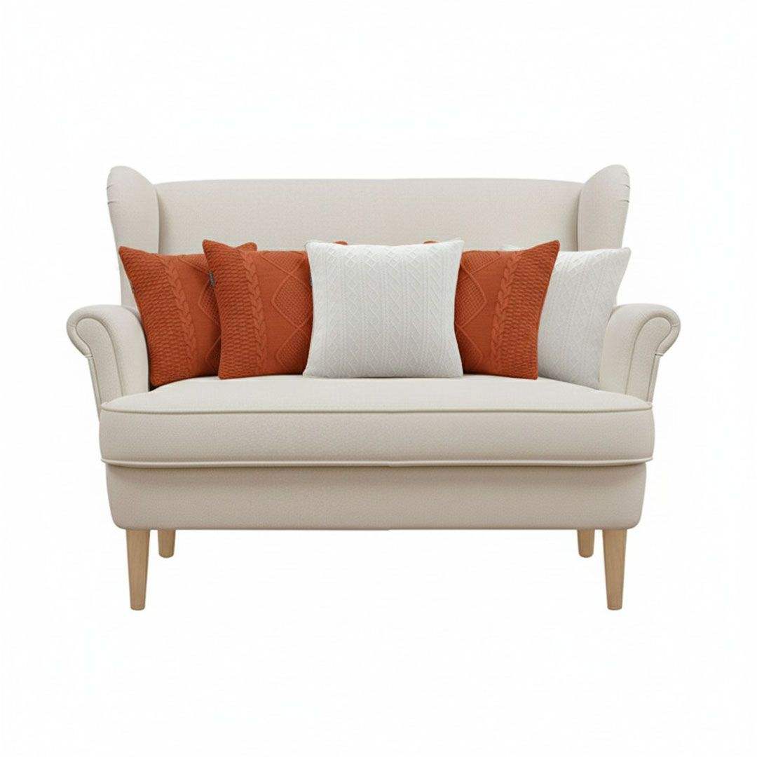 สีขาวและสีน้ำตาล