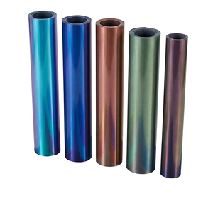 Película de Transferencia de Calor TPU FLEX HTV 3D Camaleón para Ropa, Diseños Personalizados Duraderos, Papel y Película de Transferencia Hechos en Corea - Product Image 1