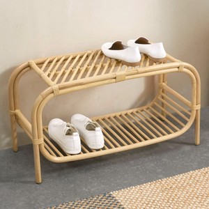 Manufacturer price <b>shoe</b> storage <b>rack</b> rattan <b>shoes</b> shelf <b>racks</b> top selling living room furniture - Product Image 1