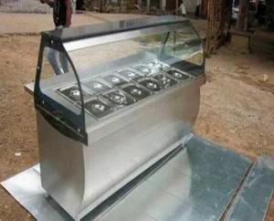 Promotion : Bain-marie électrique professionnel en acier inoxydable pour restaurant et restauration rapide, avec bac GN, pour maintien au chaud et présentation en buffet - Product Image 1