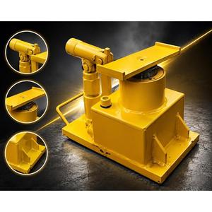 Gato hidráulico de alta resistencia para rieles ferroviarios, equipo de elevación de carga pesada para proyectos de reparación, construcción e instalación de vías. - Product Image 4