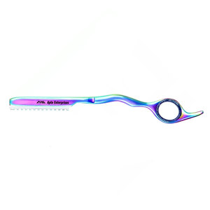 Hair Thinning Razors Stainless Steel Professional Sharp Blade Barbershop Hairdresser Precision Cutting <b>Tool</b> for <b>Smooth</b> Layering - Product Image 3