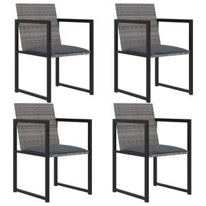 Juego de Comedor para Jardín en Gris Antracita para Experiencias Gastronómicas al Aire Libre - Product Image 2